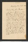 Nachlass Franz Steindachner, Brief von Ludwig Heinrich Philipp Döderlein an Franz Steindachner (05.03.1884), Inv.Nr. 109.05, Seite 1